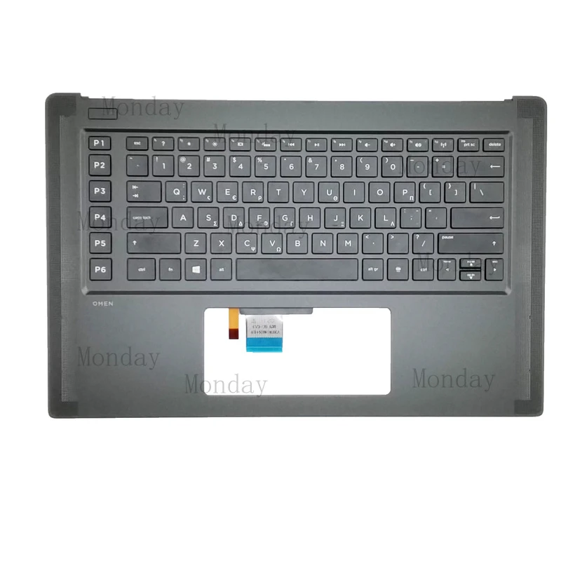 W For HP OMEN 15-5000 5100 TPN-W111 US Palmrest w/Keyboard
W For HP OMEN 15-5000 5100 TPN-W111 US Palmrest w/Keyboard