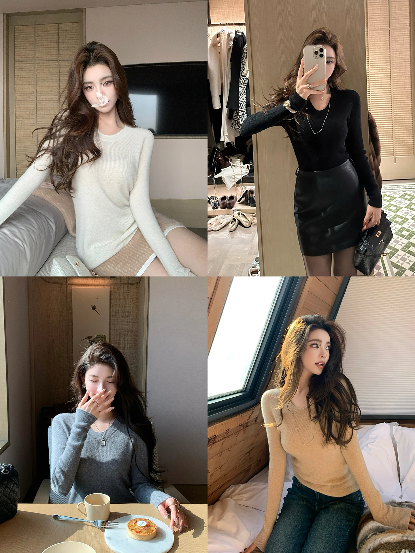 Женская футболка Lilylikes Luxury Warm из шелковой камвольной пряжи высокого качества с небольшим U-образным вырезом, универсальная базовая футболка
Женская футболка Lilylikes Luxury Warm из шелковой камвольной пряжи высокого качества с небольшим U-образным вырезом, универсальная базовая футболка