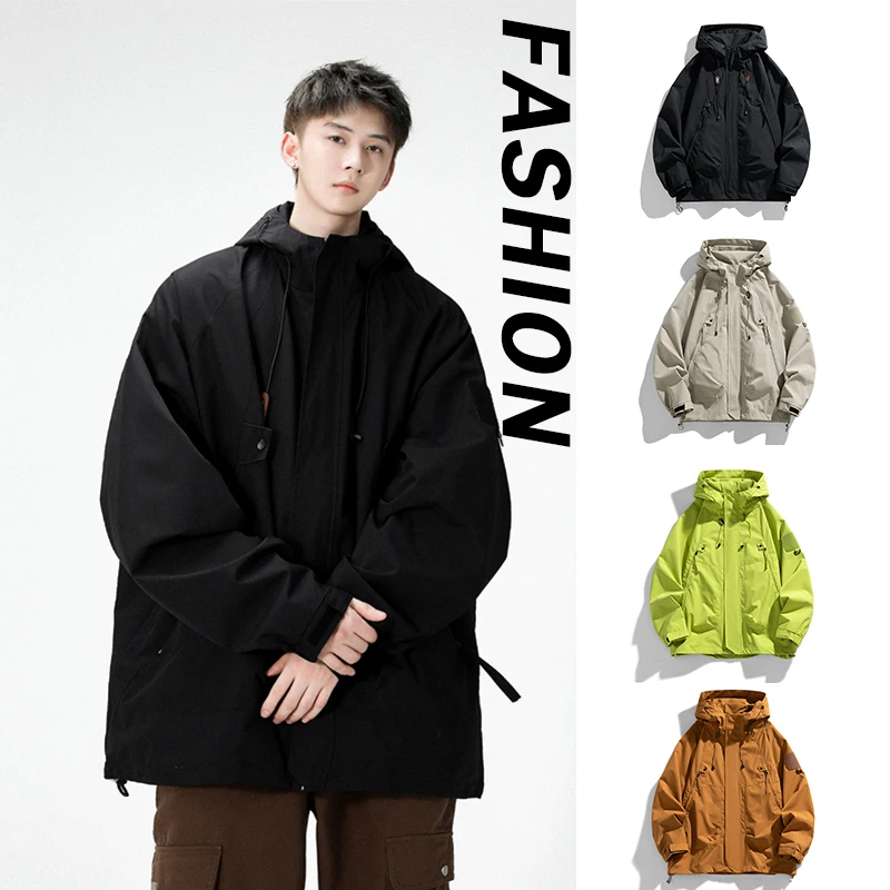 2024 Men Fashion Hiking Outdoor Camping Spring Autumn Jacket Men Hunting Running Windproof Hooded Windbreaker Casual Jackets
2024 Men Fashion Hiking Outdoor Camping Spring Autumn Jacket Men Hunting Running Windproof Hooded Windbreaker Casual Jackets