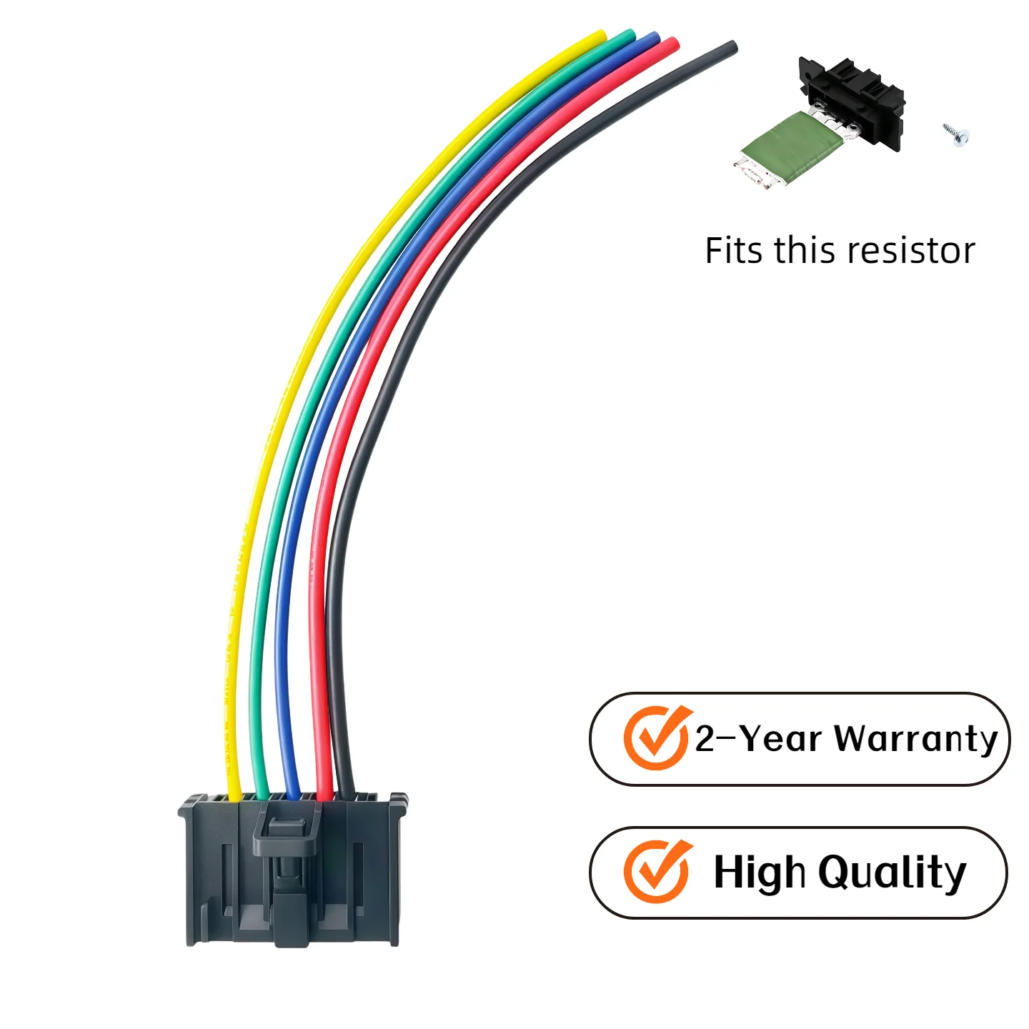 Blower Motor Resistor Wire Harness Connector 13248240 6450XR for Fiat Punto Doblo Qubo Fan Heater Cable
Blower Motor Resistor Wire Harness Connector 13248240 6450XR for Fiat Punto Doblo Qubo Fan Heater Cable