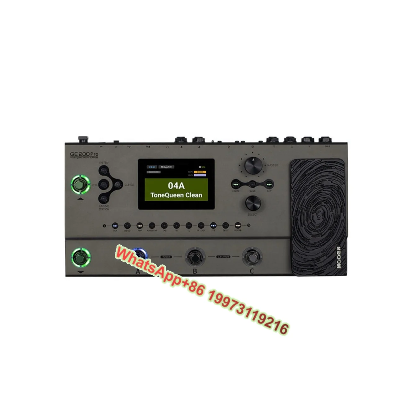 Mooer GE200 Pro/GE200Pro Amp Modeling Multi-effects Pedals Guitar Processor Electric Guitar Effects Pedal Multi Effect for Stage
Mooer GE200 Pro/GE200Pro Amp Modeling Multi-effects Pedals Guitar Processor Electric Guitar Effects Pedal Multi Effect for Stage