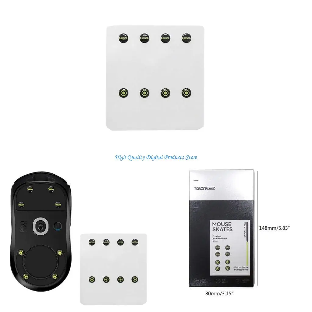 U2JE Mouse Skates DIY Universal Dots Talganse Glass Mouse Pad Pad Antiplip 1 Set 
U2JE Mouse Skates DIY Universal Dots Talganse Glass Mouse Pad Pad Antiplip 1 Set