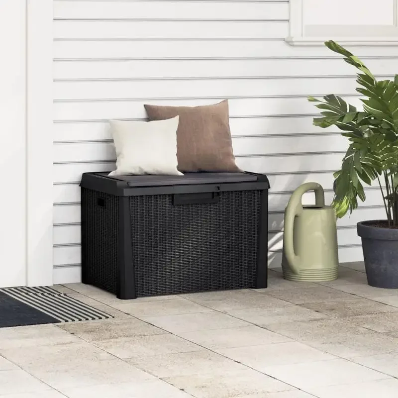 Garden Storage Box Anthracite Polypropylene Medium
Garden Storage Box Anthracite Polypropylene Medium