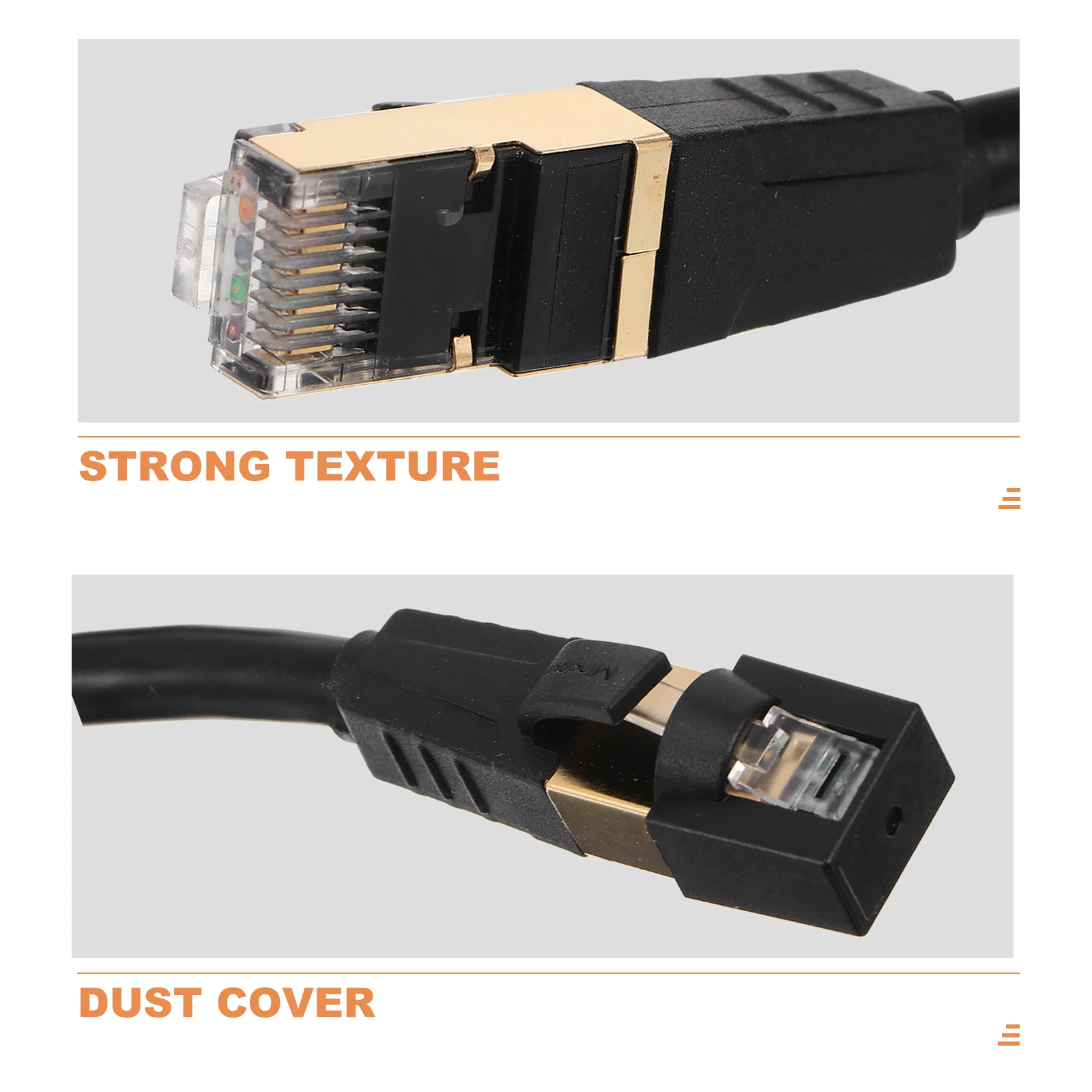 Cat 7 Ethernet Cable Network Connection Cord Oxygen-free Copper PVC High-speed Data Cable for Computer Router Home Office Patch
Cat 7 Ethernet Cable Network Connection Cord Oxygen-free Copper PVC High-speed Data Cable for Computer Router Home Office Patch