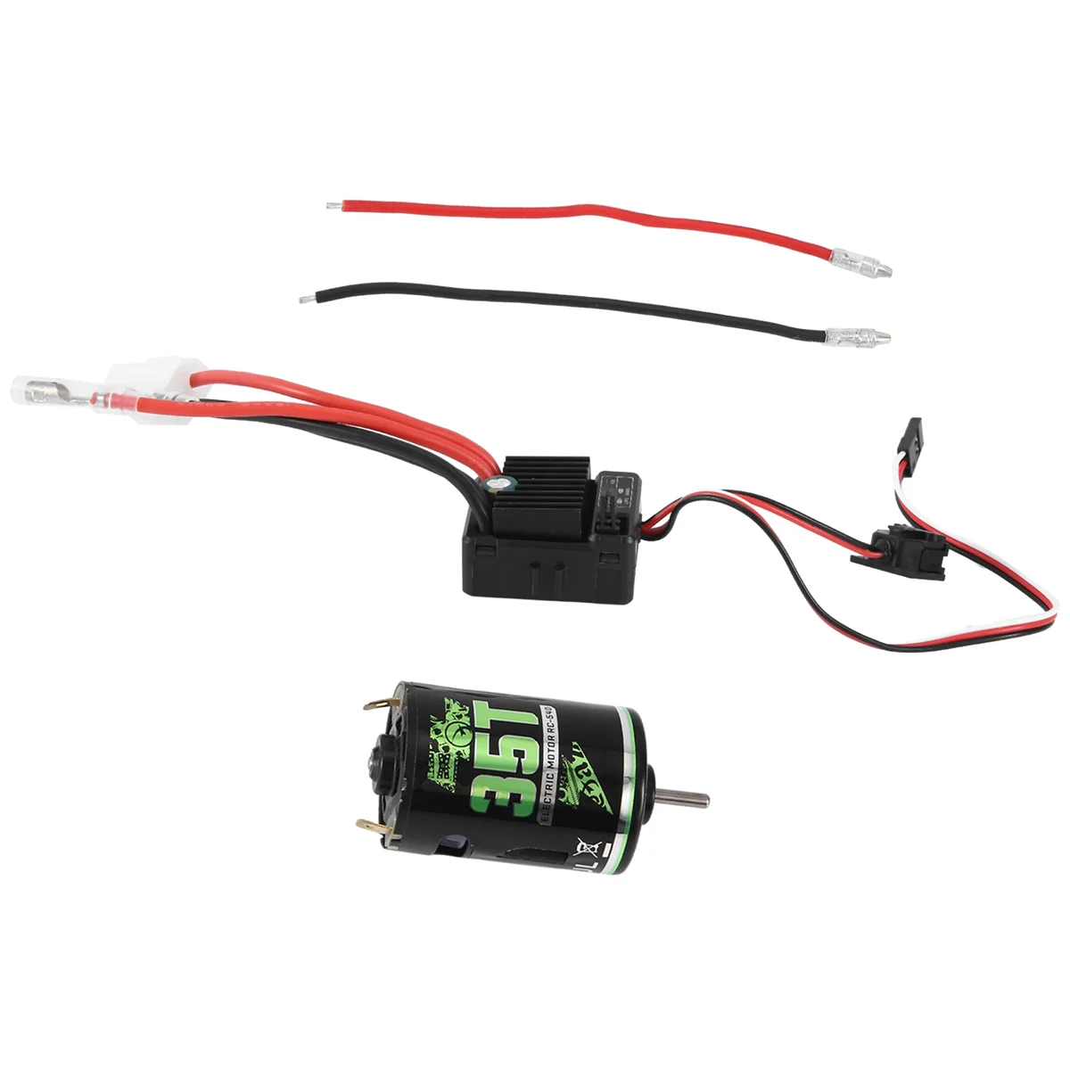 Матовый двигатель 540 35T с матовым ESC 1060 60A 2-3S LiPo водонепроницаемый электрический регулятор скорости для автомобиля RC 1/10
Матовый двигатель 540 35T с матовым ESC 1060 60A 2-3S LiPo водонепроницаемый электрический регулятор скорости для автомобиля RC 1/10