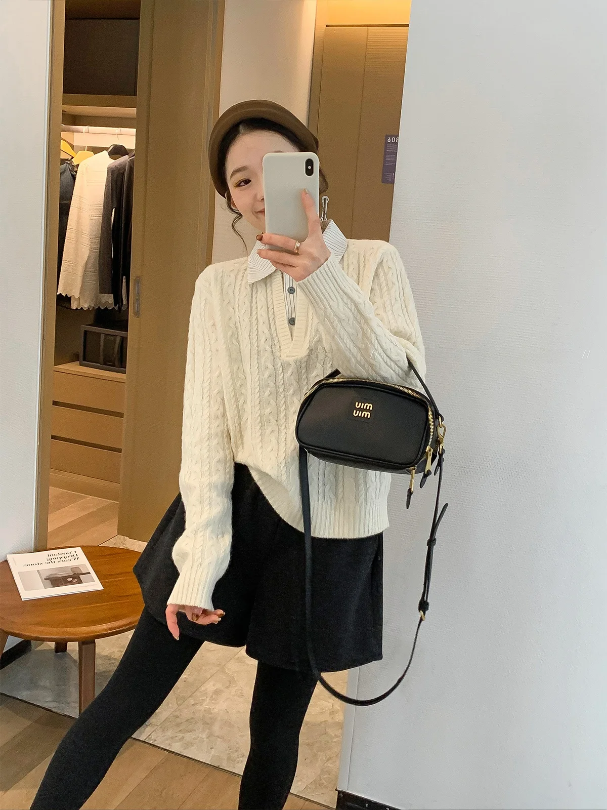 Love Devil Fi Women's Knitted Sweater 00% Wool Twist Winter New Sle Versatile Overhead irt Korean Sle Commute Faion
Love Devil Fi Women's Knitted Sweater 00% Wool Twist Winter New Sle Versatile Overhead irt Korean Sle Commute Faion