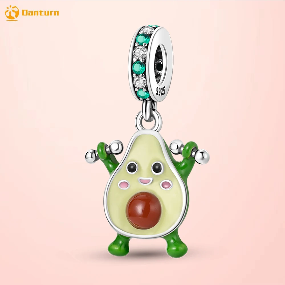 Danturn 925 Sterling Silver Beads Dumbbell Avocado Dangle Charm fit Snake Chain Bracelets for Women Jewelry Making Gift
Danturn 925 Sterling Silver Beads Dumbbell Avocado Dangle Charm fit Snake Chain Bracelets for Women Jewelry Making Gift