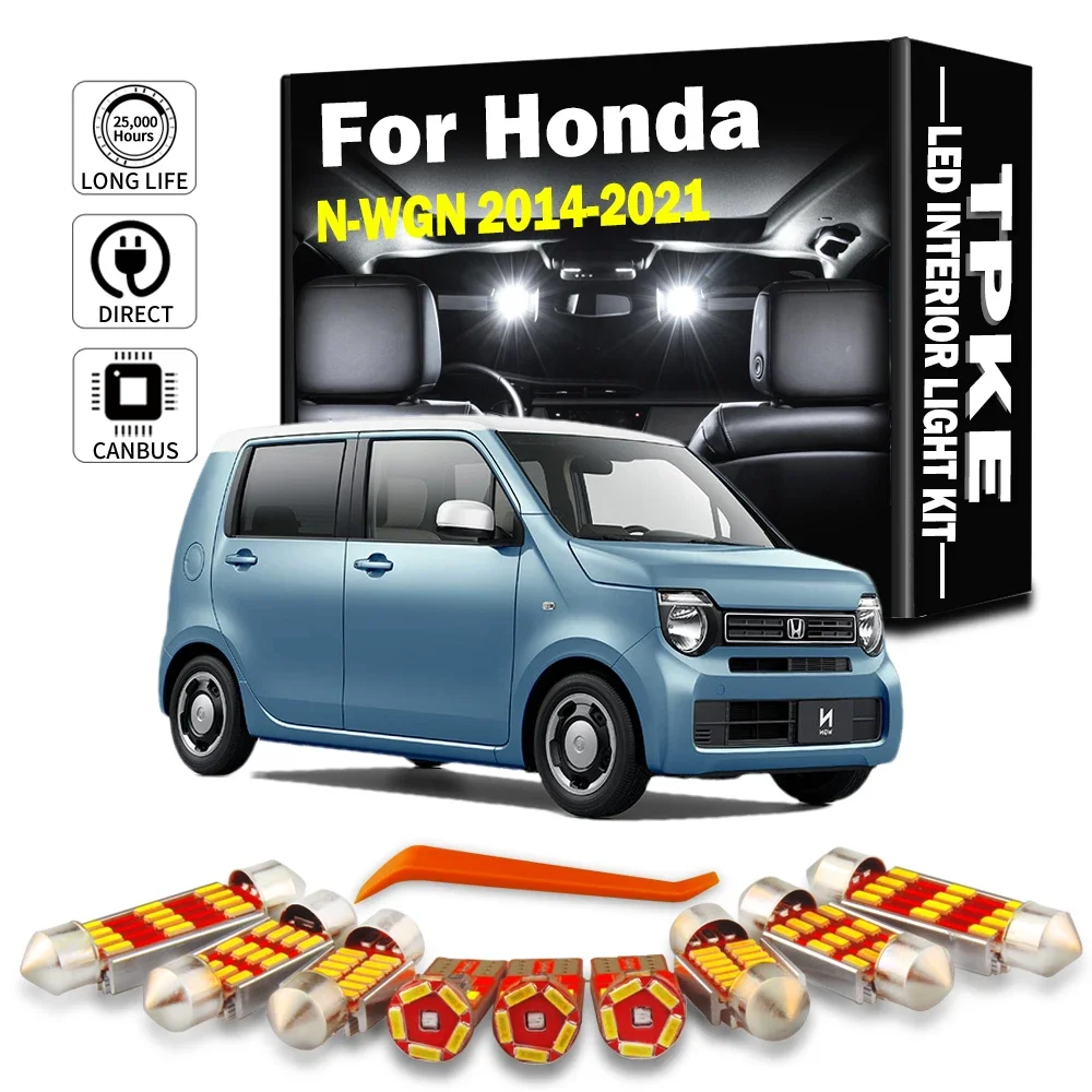 TPKE 8Pcs LED Interior Dome Map Light Kit Canbus For Honda N WGN N-WGN NWGN 2014 - 2017 2018 2019 2020 2021 Number Plate Bulbs
TPKE 8Pcs LED Interior Dome Map Light Kit Canbus For Honda N WGN N-WGN NWGN 2014 - 2017 2018 2019 2020 2021 Number Plate Bulbs