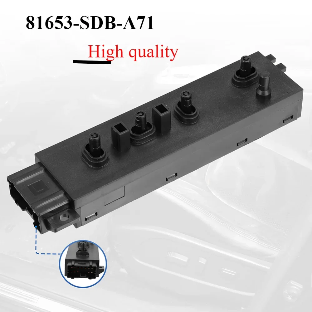 Car Power Seat Switch Left Front Driver Side Electric Seat Adjuster Switch Compatible For RDX 07-18 TL 2004-2014 81653-SDB-A71
Car Power Seat Switch Left Front Driver Side Electric Seat Adjuster Switch Compatible For RDX 07-18 TL 2004-2014 81653-SDB-A71