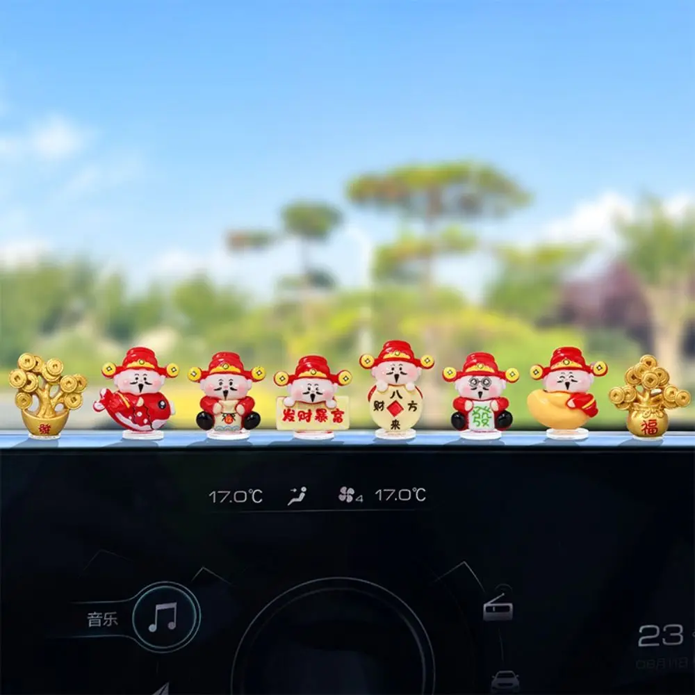 8Pcs/Set Attract Wealth Mini God of Wealth Figurine Cartoon Blessing Resin Wealth Gods Chinese Style Ornament
8Pcs/Set Attract Wealth Mini God of Wealth Figurine Cartoon Blessing Resin Wealth Gods Chinese Style Ornament