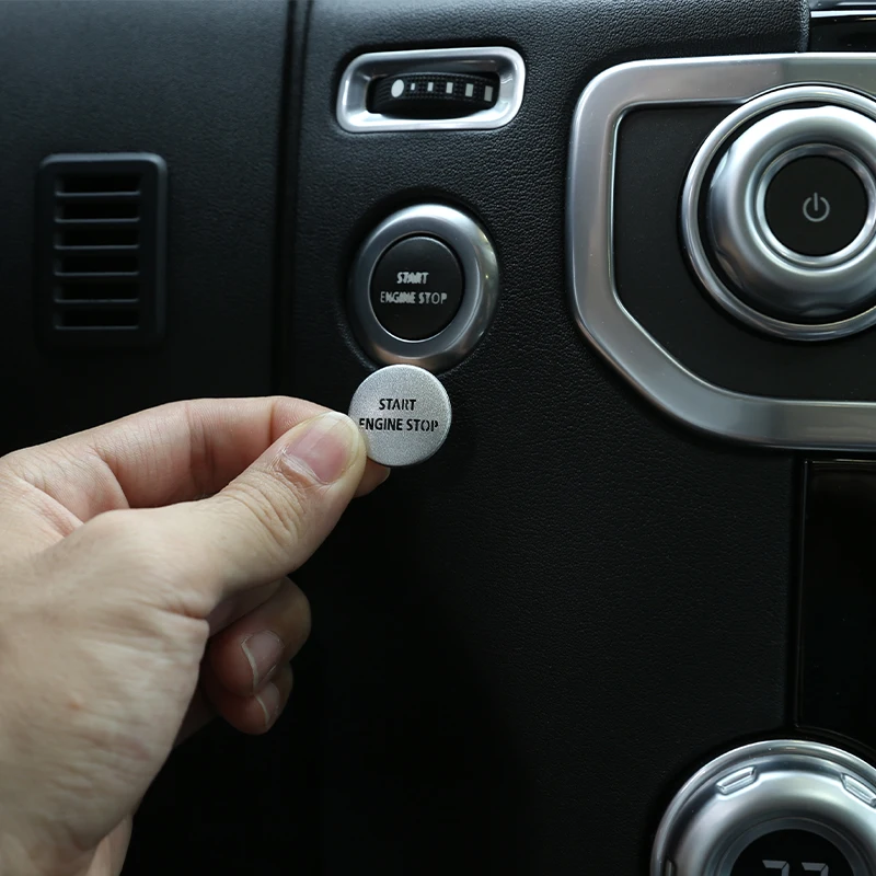 Alloy Car Engine Start Stop Button Cover Sticker Trim Accessories For Land Rover Discovery 4 Range Rover Sport Vogue Freelande2
Alloy Car Engine Start Stop Button Cover Sticker Trim Accessories For Land Rover Discovery 4 Range Rover Sport Vogue Freelande2