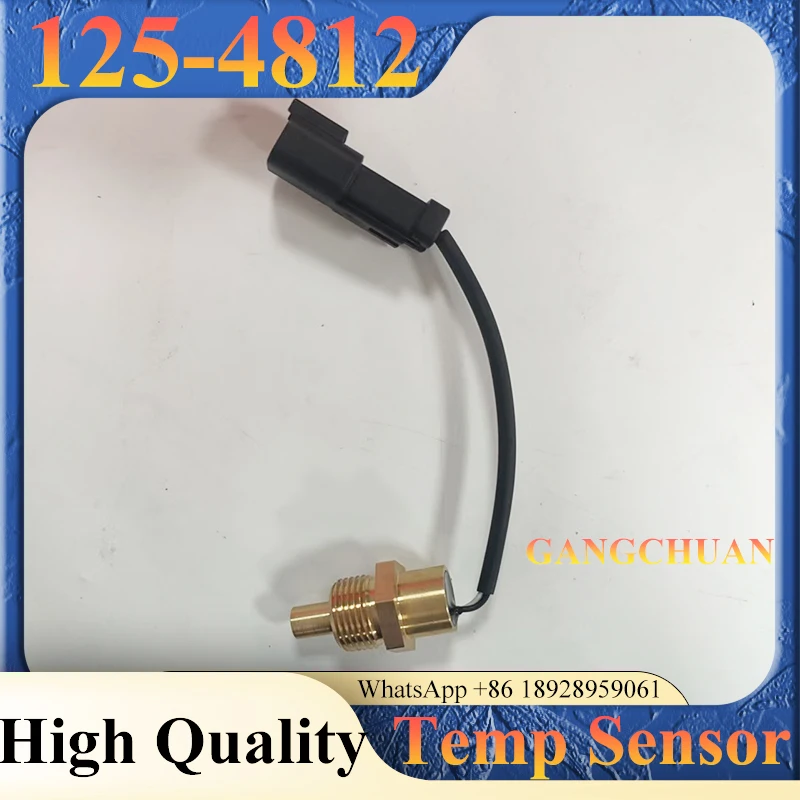 125-4812 1254812 Temperature Sensor for Excavator Engine E320b 320b E322c E325b E322b
125-4812 1254812 Temperature Sensor for Excavator Engine E320b 320b E322c E325b E322b