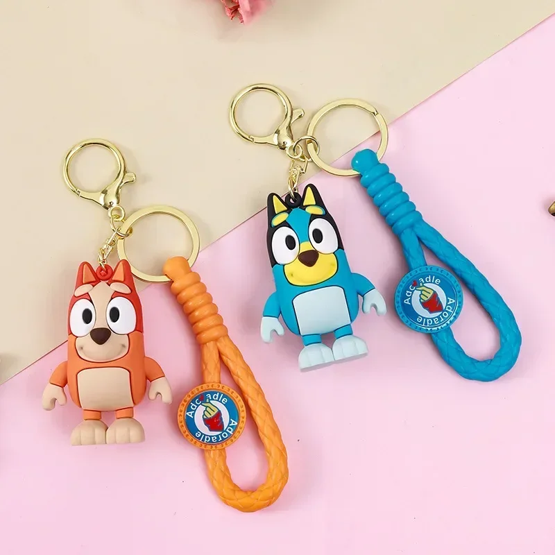 Cartoon Anime Bluey Figure Keychains Kawaii Key Ring Toy Cute Car Backpack Pendant Gift
Cartoon Anime Bluey Figure Keychains Kawaii Key Ring Toy Cute Car Backpack Pendant Gift