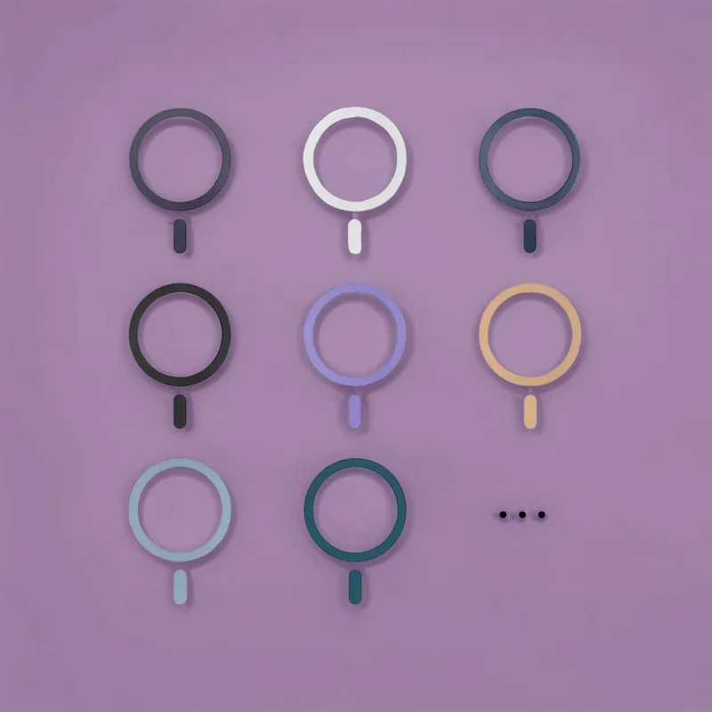 MagSafe Metal Ring Sticker - Qi Wireless & iPhone 12-15/Samsung Compatible, Ultra Slim Car Magnet Holder (Universal)
MagSafe Metal Ring Sticker - Qi Wireless & iPhone 12-15/Samsung Compatible, Ultra Slim Car Magnet Holder (Universal)