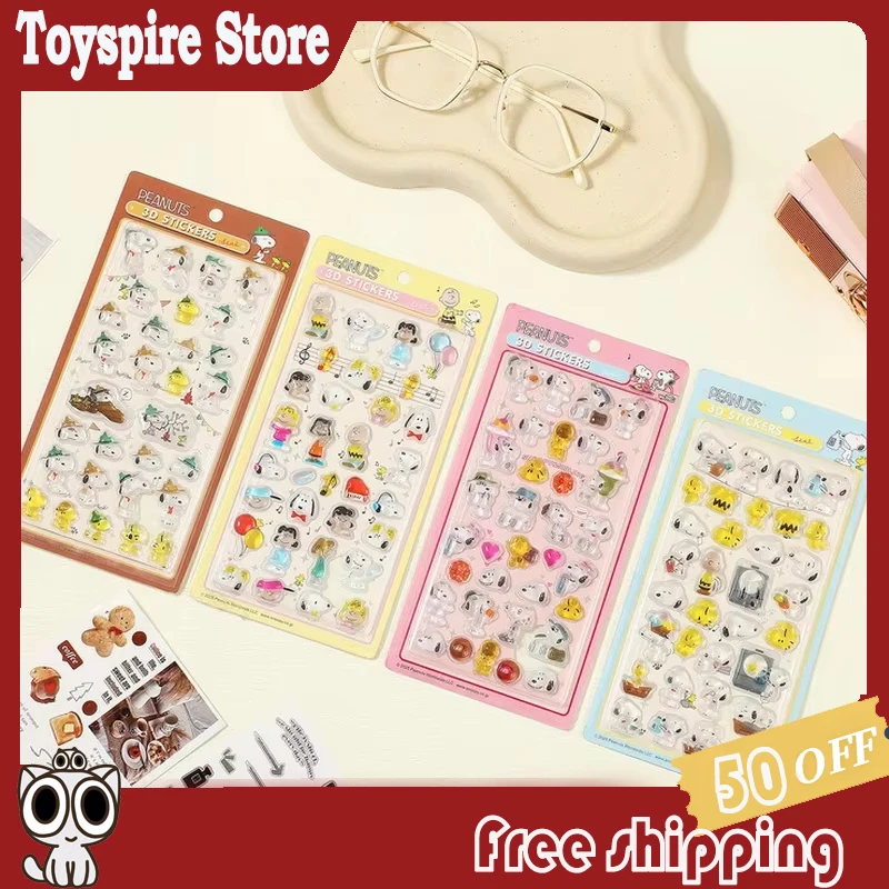 10/40pcs Japanese Snoopy 3d Embossed Stickers Cute Diy Phone Case Decoration Colorful Handbag Crystal Stickers Children'S Toys G
10/40pcs Japanese Snoopy 3d Embossed Stickers Cute Diy Phone Case Decoration Colorful Handbag Crystal Stickers Children'S Toys G