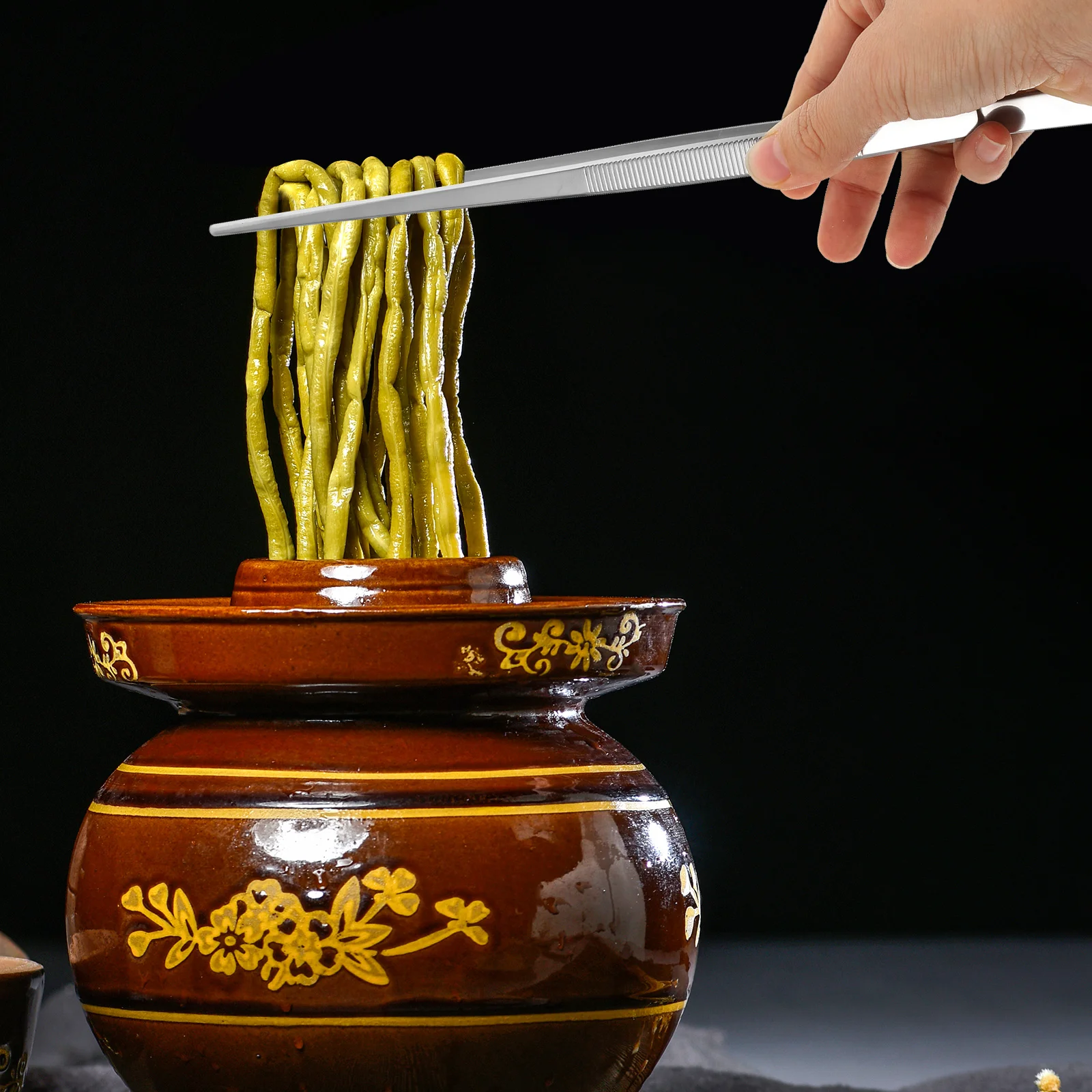 Stainless Steel Tweezer Precision Kitchen Tongs Cooking Food Picking Restaurant Use Reusable Metal Kitchenware Tool
Stainless Steel Tweezer Precision Kitchen Tongs Cooking Food Picking Restaurant Use Reusable Metal Kitchenware Tool