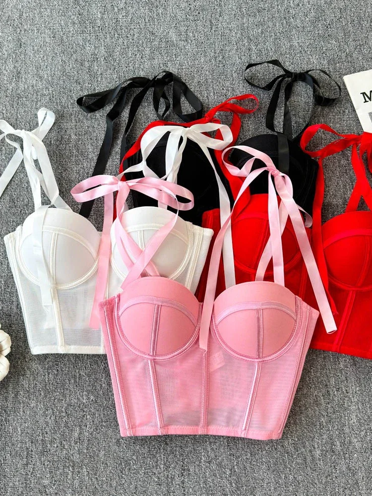 SsTss Sexy Lace-up Underwear Women's Vest Bra Fish Bone Shapewear Bra Spice Girls Versatile American Ins Trendy Corset Top
SsTss Sexy Lace-up Underwear Women's Vest Bra Fish Bone Shapewear Bra Spice Girls Versatile American Ins Trendy Corset Top