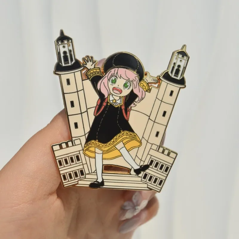 Spy×Family Enamel Pin Badge Cartoon Cute Brooch Inspired By School Life & Anime Fashion Decorative Accessory for Backpacks
Spy×Family Enamel Pin Badge Cartoon Cute Brooch Inspired By School Life & Anime Fashion Decorative Accessory for Backpacks