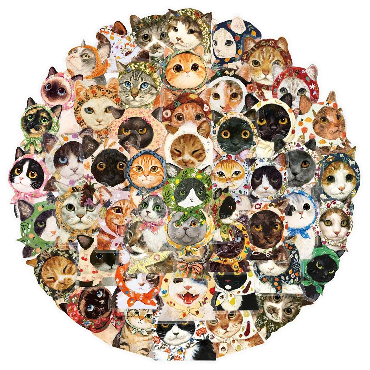 10/50PCS Cute Retro Cat Graffiti Stickers PET Transparent DIY Toys Secret for Bottle Scrapbook Travel Bag Aesthetic Decals
10/50PCS Cute Retro Cat Graffiti Stickers PET Transparent DIY Toys Secret for Bottle Scrapbook Travel Bag Aesthetic Decals