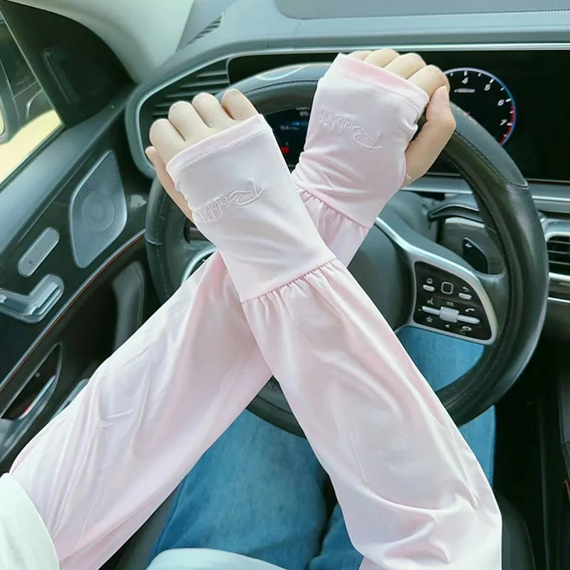 Summer Ice Sleeve Women's Sunscreen UV Solid Color Cycling Driving Arm Guard Loose Sun Protection Sleeves
Summer Ice Sleeve Women's Sunscreen UV Solid Color Cycling Driving Arm Guard Loose Sun Protection Sleeves