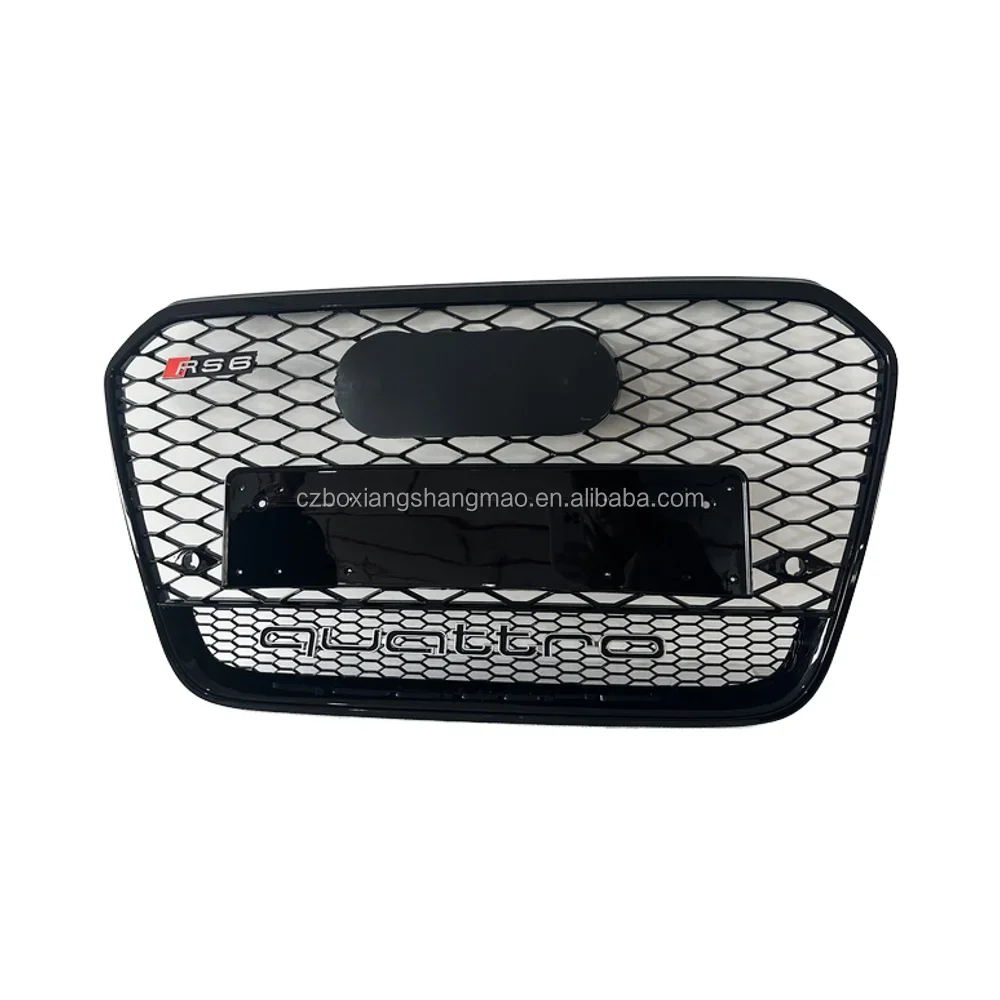 Popular Hot sell Body Kit Gloss Black Honeycomb Hood Grill RS Look Front Grille for Audi A6 C7 RS6 2012 2013 2014 2015
Popular Hot sell Body Kit Gloss Black Honeycomb Hood Grill RS Look Front Grille for Audi A6 C7 RS6 2012 2013 2014 2015