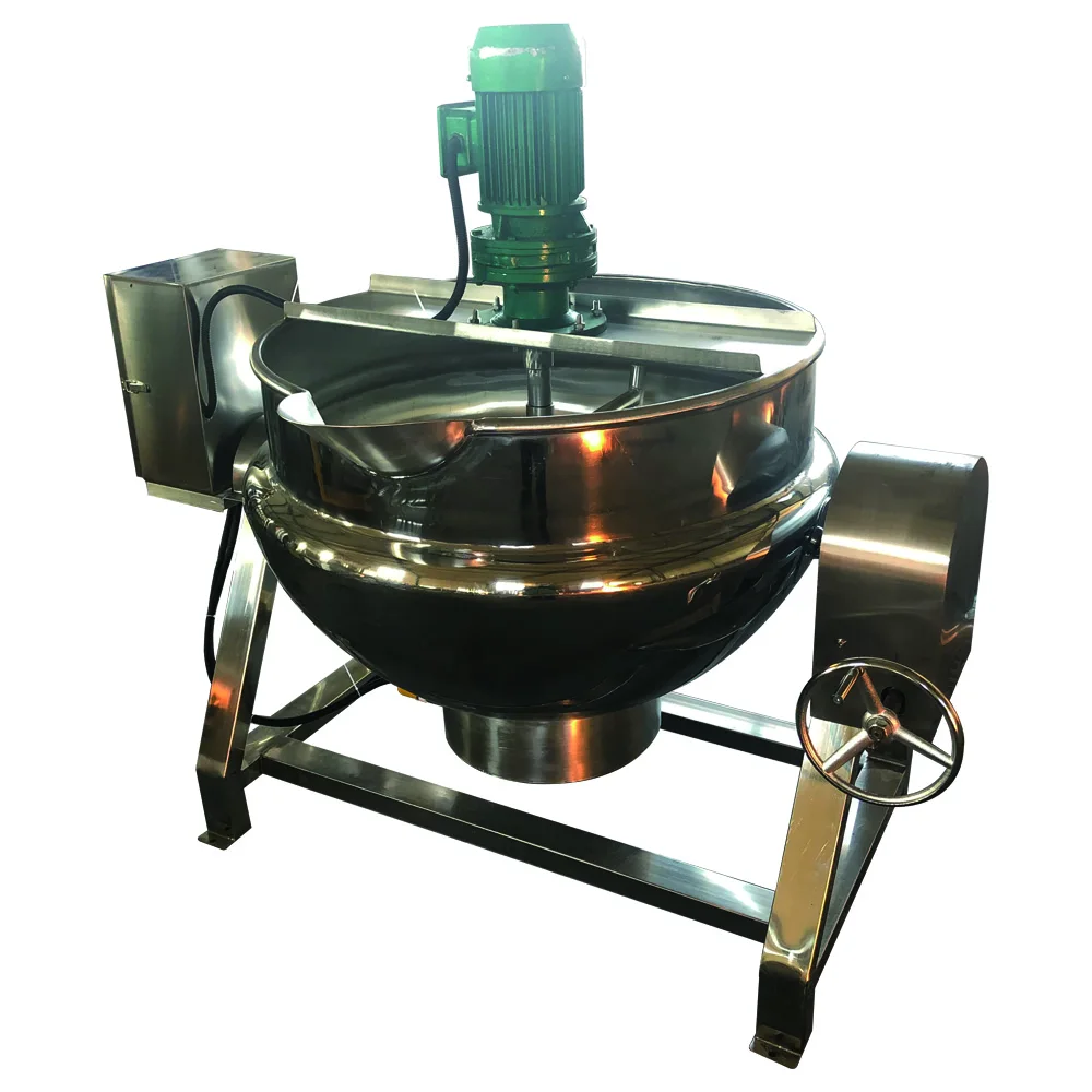 500L Electric Heating Food Jacketed Kettle
500L Electric Heating Food Jacketed Kettle
