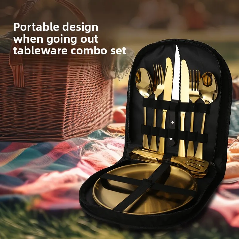 1PCS Outdoor Stainless Steel Utensil Set | Portable Travel-Camping Cutlery Kit Compact Storage Design for Picnic BBQ & Hiking
1PCS Outdoor Stainless Steel Utensil Set | Portable Travel-Camping Cutlery Kit Compact Storage Design for Picnic BBQ & Hiking