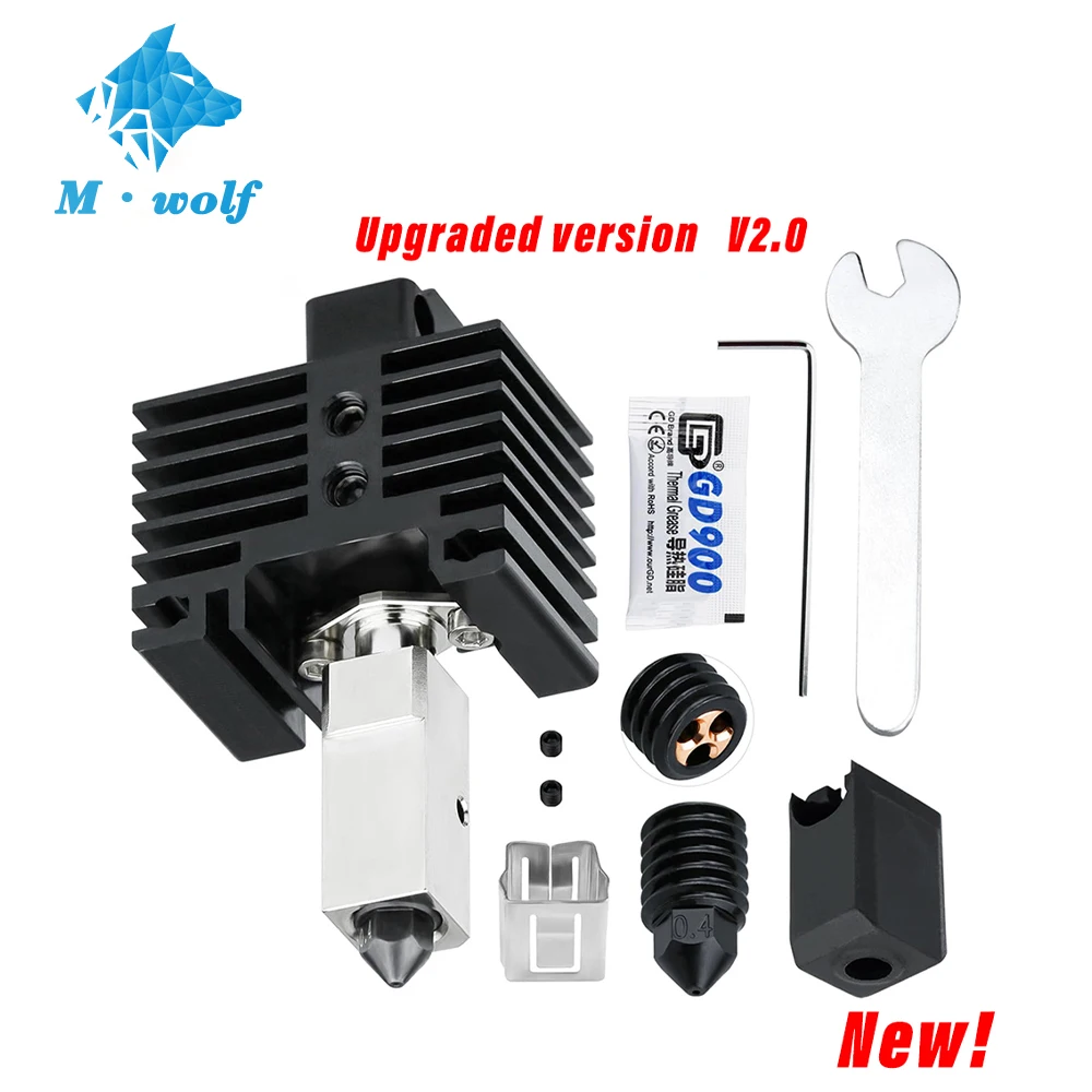 Для бамбукового лабораторного Hotend, Модернизированная насадка Hotend 4, 5 °C, насадка из закаленной стали для бамбукового лаборатории x1c Hotend P1P, покрытая медь
Для бамбукового лабораторного Hotend, Модернизированная насадка Hotend 4, 5 °C, насадка из закаленной стали для бамбукового лаборатории x1c Hotend P1P, покрытая медь