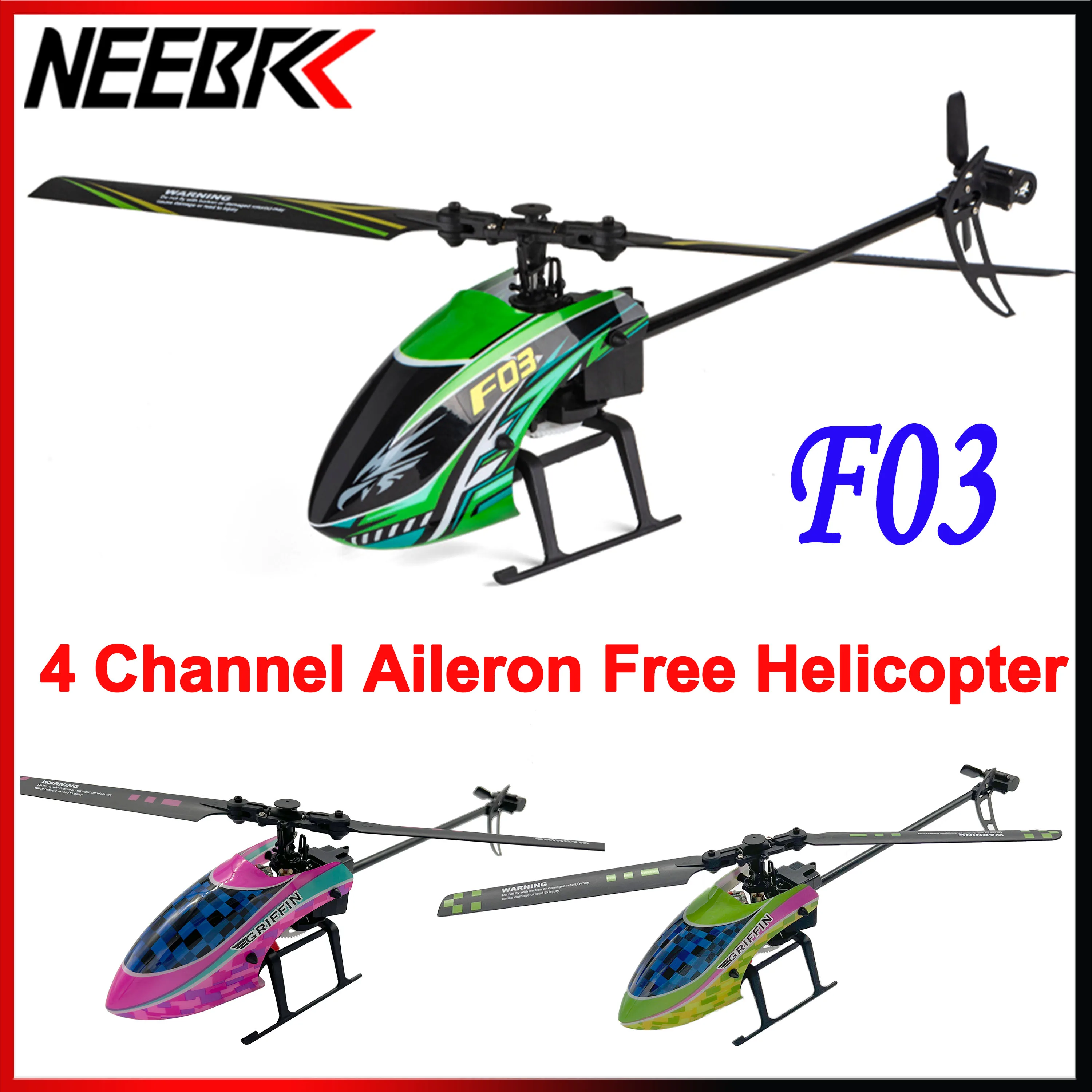 NEEBRC F03 Air Pressure Fixed Altitude 2.4G 4CH 4 Channel Aileron Free Helicopter Remote Control Crash Resistant Aviation Model
NEEBRC F03 Air Pressure Fixed Altitude 2.4G 4CH 4 Channel Aileron Free Helicopter Remote Control Crash Resistant Aviation Model
