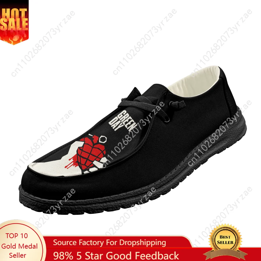 Green Day Casual Shoes Mens Womens Flat Footwear Indoor Outdoor Lightweight Shoes Personalized Popular Patterns Customized Shoes
Green Day Casual Shoes Mens Womens Flat Footwear Indoor Outdoor Lightweight Shoes Personalized Popular Patterns Customized Shoes