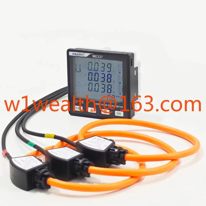 RTU ME337 Rogowski RS485 96x96mm Smart Power Quality Electricity Meter Energy Analyzer
RTU ME337 Rogowski RS485 96x96mm Smart Power Quality Electricity Meter Energy Analyzer