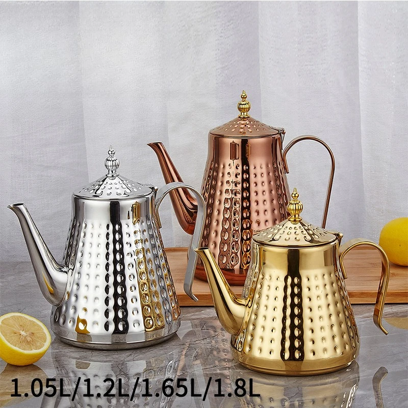 HXL thickened stainless steel boiling water teapot coffee pot restaurant large capacity kettle
HXL thickened stainless steel boiling water teapot coffee pot restaurant large capacity kettle