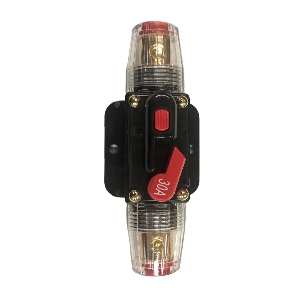 60A Waterproof Fuse Holder Car Audio System Marine Boat Bike Circuit Breaker Reset Protection Device Inline Amps 
60A Waterproof Fuse Holder Car Audio System Marine Boat Bike Circuit Breaker Reset Protection Device Inline Amps