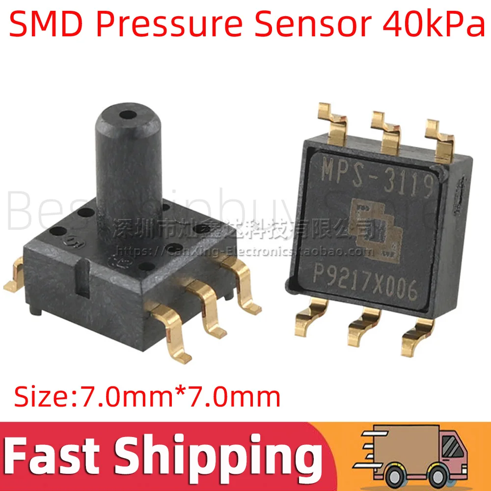 2pcs MPS-3119-006GC MPS-3119 SMD Monitor Pressure Sensor 40kPa For Electronic Blood Pressure NEW Original
2pcs MPS-3119-006GC MPS-3119 SMD Monitor Pressure Sensor 40kPa For Electronic Blood Pressure NEW Original