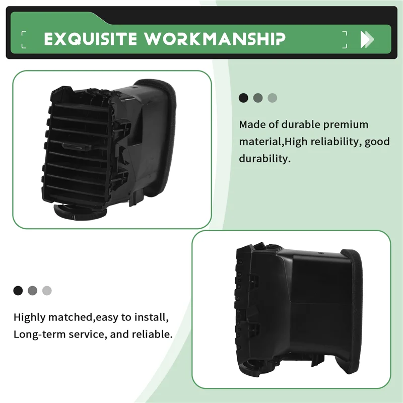 Efficient Car Air Vent Dashboard Air Vent Grille For-Toyota Land Cruiser 100 LC100 FJ100 Ujz100 1997-2007 Accessories
Efficient Car Air Vent Dashboard Air Vent Grille For-Toyota Land Cruiser 100 LC100 FJ100 Ujz100 1997-2007 Accessories