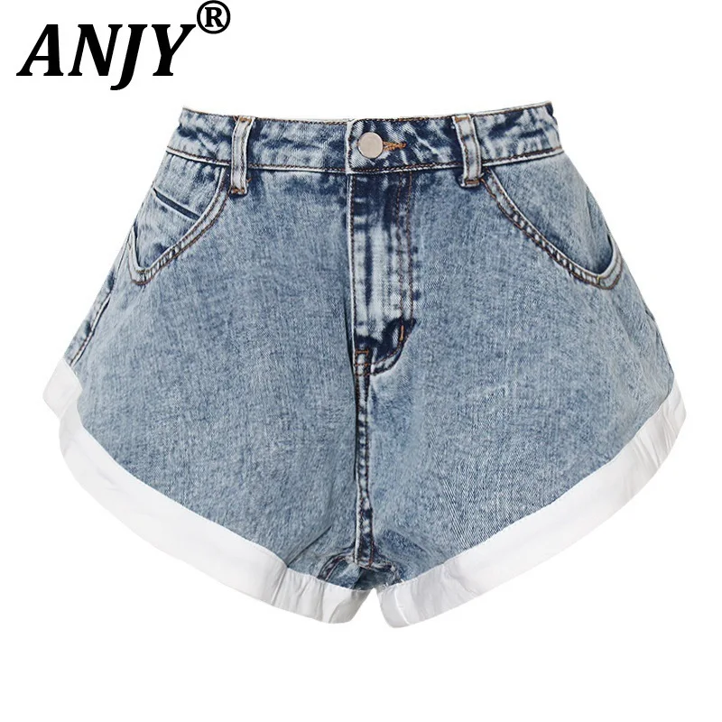ANJY Summer New Women's Trendy Streetwear Y2K Chic Hot Wide Leg Pants Fashion Casual Vintage Denim Patchwork Pocket Shorts A7175
ANJY Summer New Women's Trendy Streetwear Y2K Chic Hot Wide Leg Pants Fashion Casual Vintage Denim Patchwork Pocket Shorts A7175