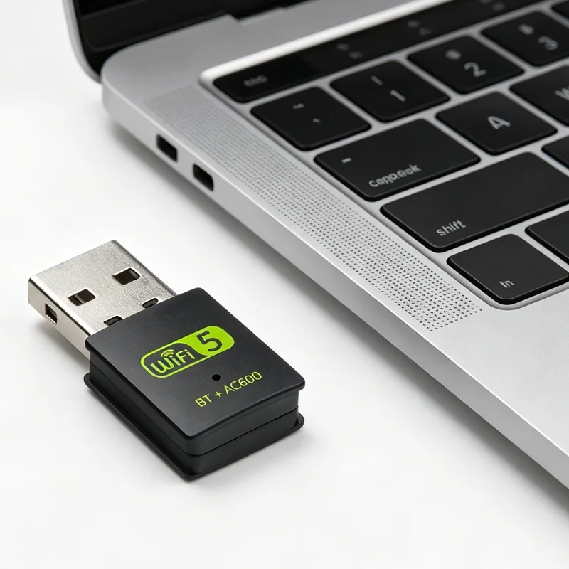 600Mbps USB WiFi Bluetooth Adapter 2 In 1 BT 4.2 Dual Band 2.4G/5GHz Wireless Network Card Driver Free for PC Laptop Desktop
600Mbps USB WiFi Bluetooth Adapter 2 In 1 BT 4.2 Dual Band 2.4G/5GHz Wireless Network Card Driver Free for PC Laptop Desktop