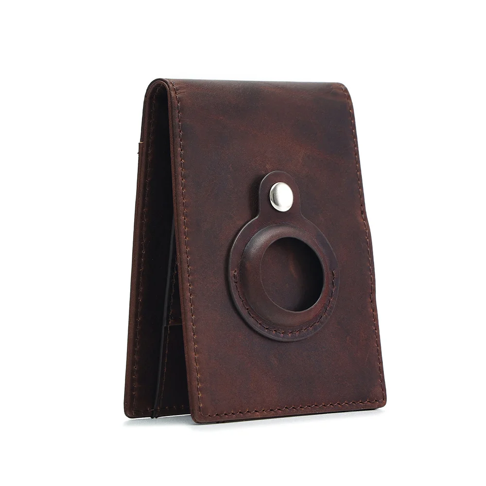 Genuine Leather RFID Wallets for AirTag Men Women Money Clip Card Holder Apple Air Tag Purses Wallet
Genuine Leather RFID Wallets for AirTag Men Women Money Clip Card Holder Apple Air Tag Purses Wallet
