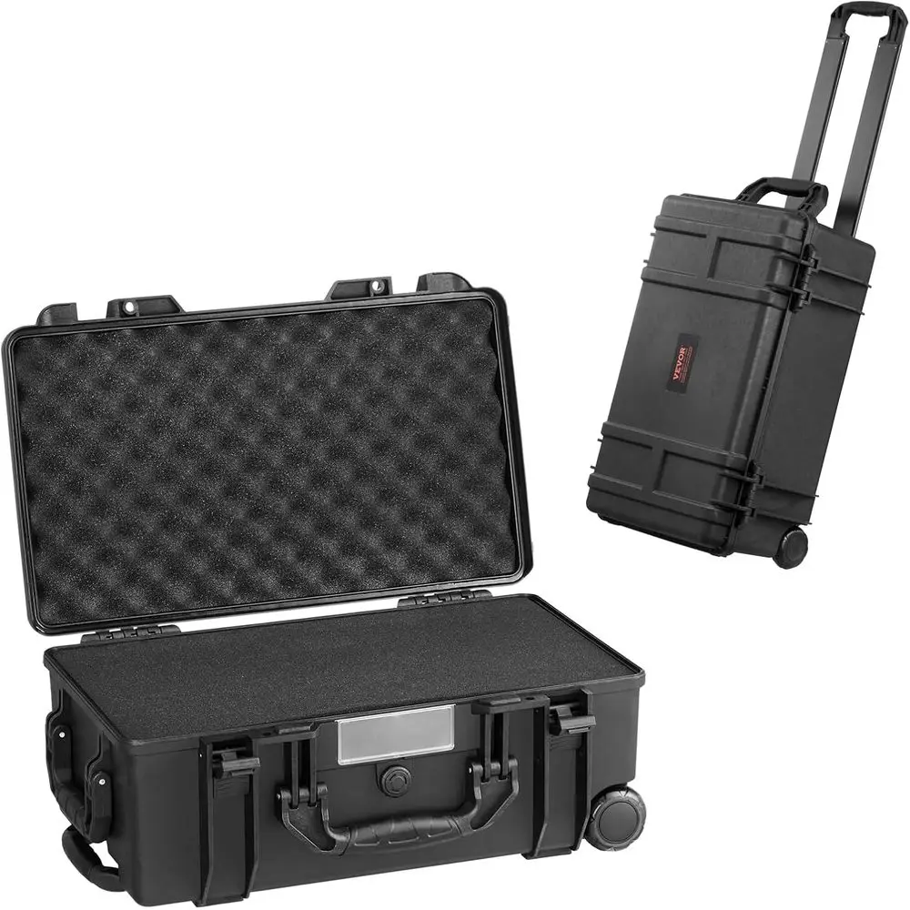 Rugged Waterproof Dry Box for Outdoors, Travel, and Tactical Use with Wheels and Pull Handle (21.7x13.4x9.5)
Rugged Waterproof Dry Box for Outdoors, Travel, and Tactical Use with Wheels and Pull Handle (21.7x13.4x9.5)