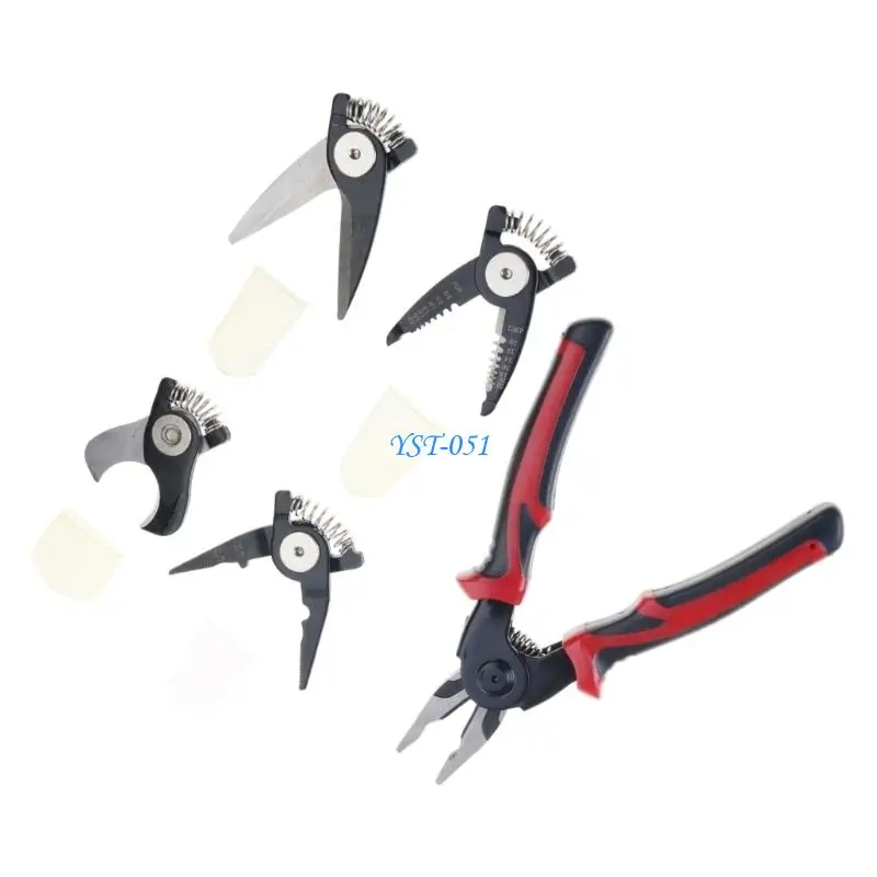 E15A Essential, быстросменные клещи для зачистки проводов, набор обжимных клещей для профессиональных любителей, ручная работа,
E15A Essential, быстросменные клещи для зачистки проводов, набор обжимных клещей для профессиональных любителей, ручная работа,