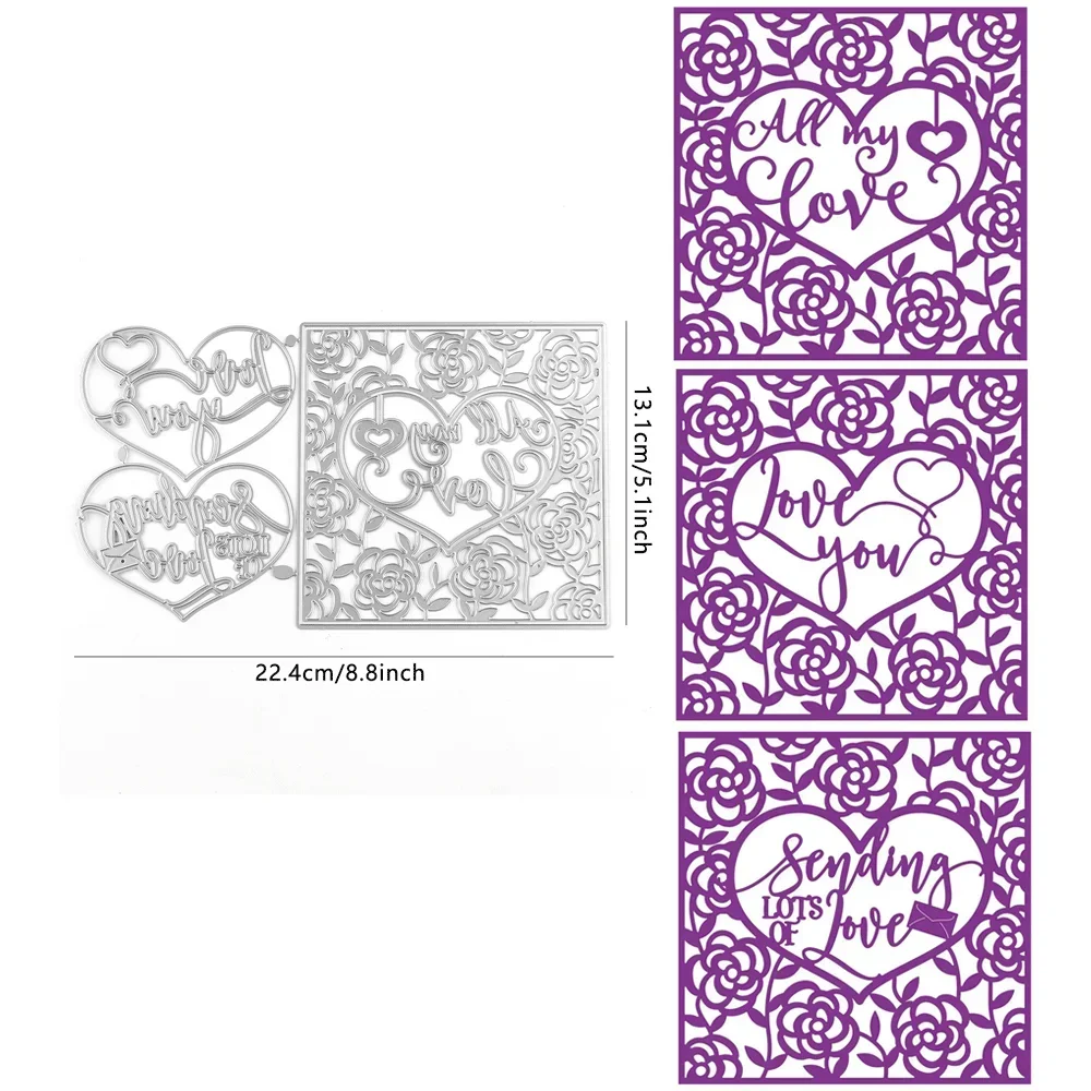 Deer Tree Metal Cutting Dies Love you word Embossing Diecut 2024 New For DIY Card Making Scrapbooking Crafting Supplies
Deer Tree Metal Cutting Dies Love you word Embossing Diecut 2024 New For DIY Card Making Scrapbooking Crafting Supplies