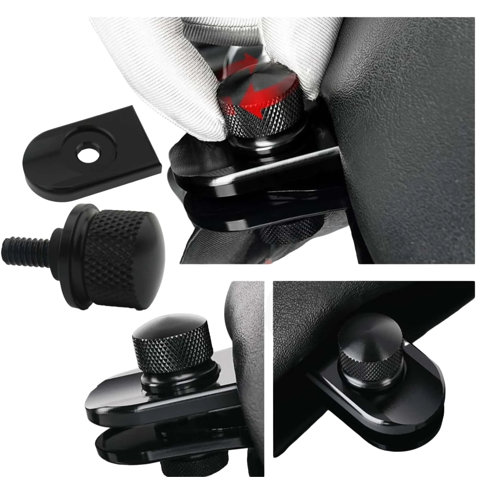 For Harley XL883 XL1200 Dyna Street Bob Softail Fat Boy Road King Electra Glide Seat Bolt Screw Tab Knob Cover Black Chrome
For Harley XL883 XL1200 Dyna Street Bob Softail Fat Boy Road King Electra Glide Seat Bolt Screw Tab Knob Cover Black Chrome