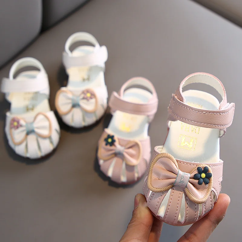 Korean Version Sandals Bowknot Summer Kids Girls Princess Walking Shoes Soft Sole Toddler First Walkers Infant Shoes CSH1101
Korean Version Sandals Bowknot Summer Kids Girls Princess Walking Shoes Soft Sole Toddler First Walkers Infant Shoes CSH1101