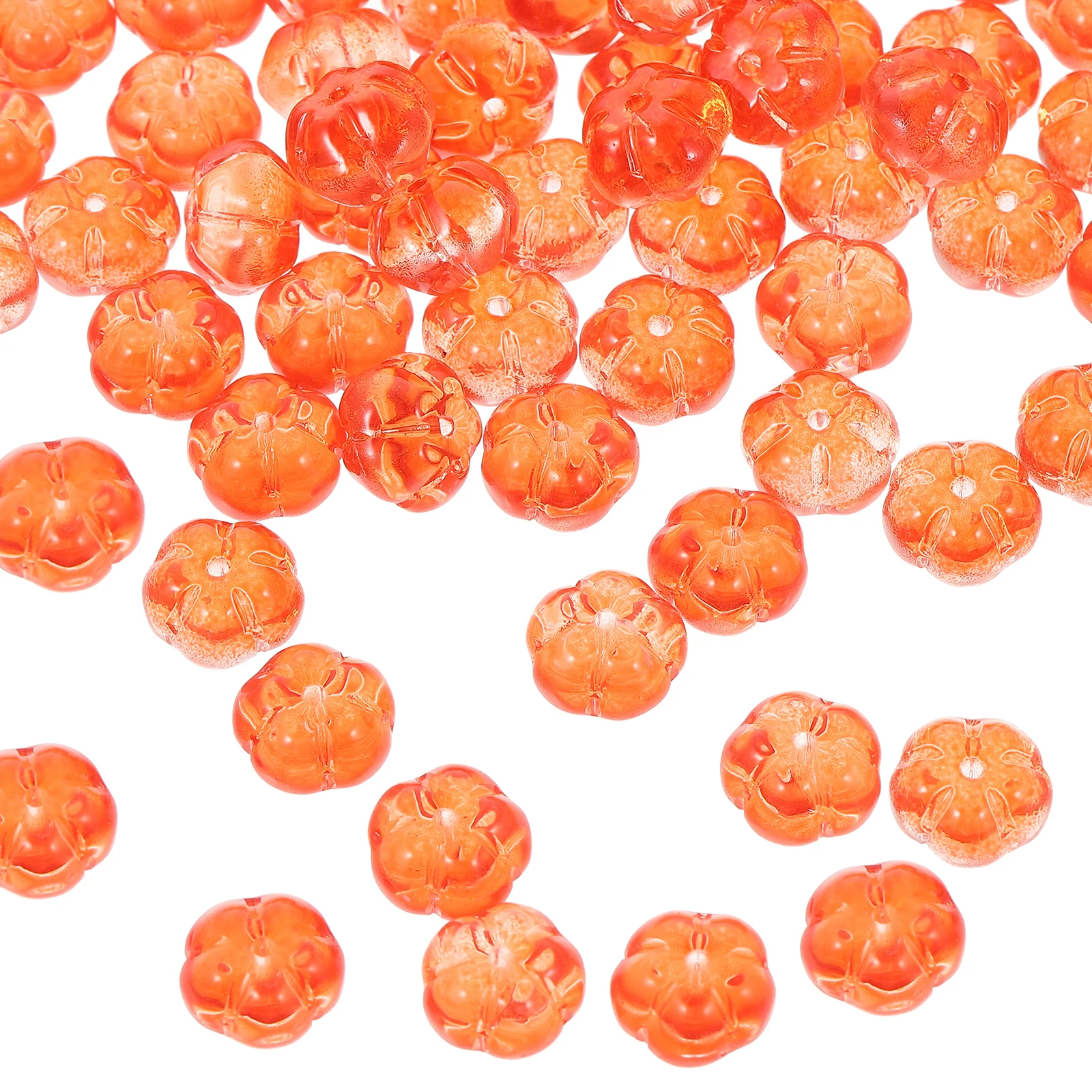 100 Pcs Glass Bead Accessories Pumpkin Spacer DIY Jewelry Making Loose Beads for Crafts Bracelet Supplies Elegant Decorative
100 Pcs Glass Bead Accessories Pumpkin Spacer DIY Jewelry Making Loose Beads for Crafts Bracelet Supplies Elegant Decorative