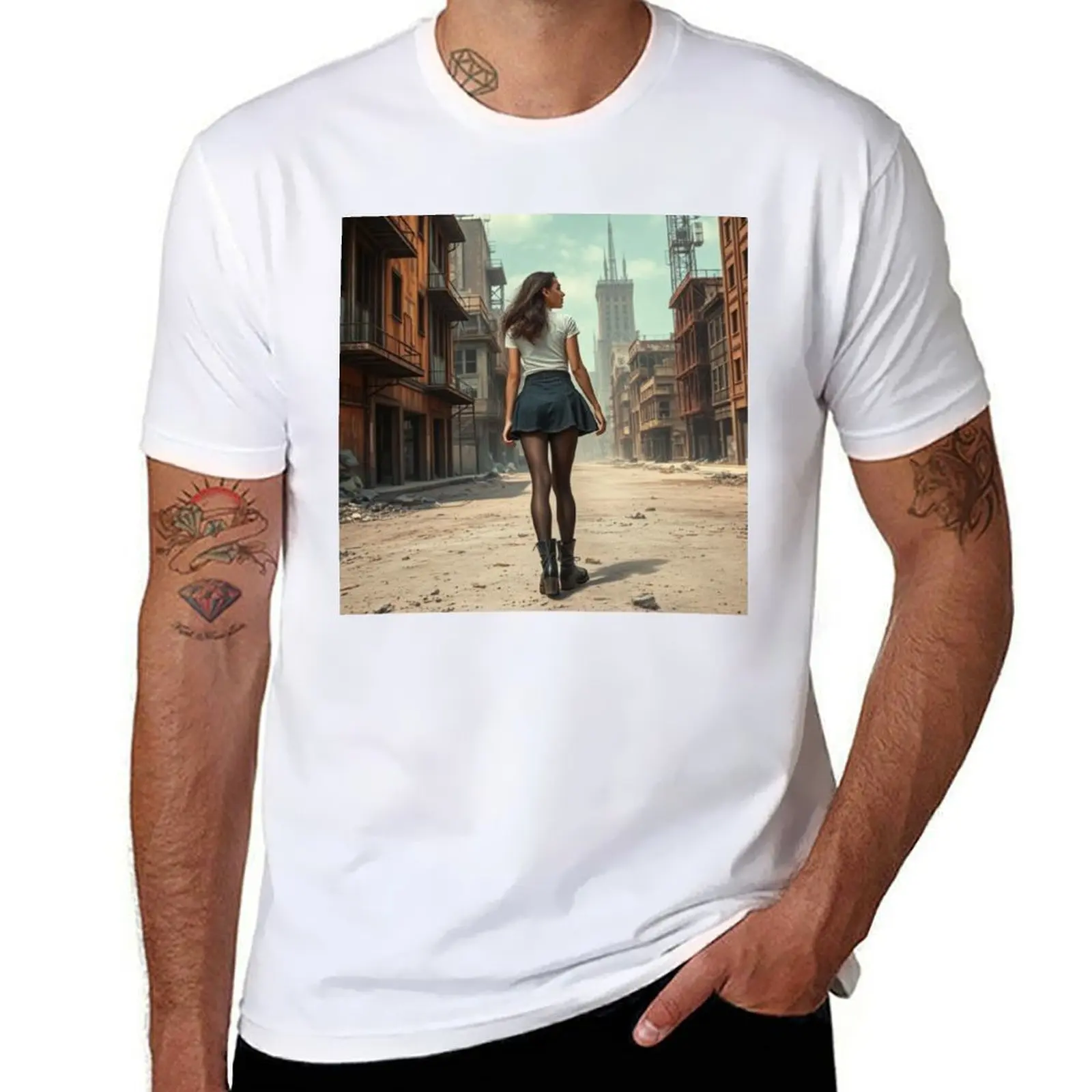 A lonely walk T-Shirt t shirts for man pack cotton cotton t shirts high quality T-Shirt
A lonely walk T-Shirt t shirts for man pack cotton cotton t shirts high quality T-Shirt