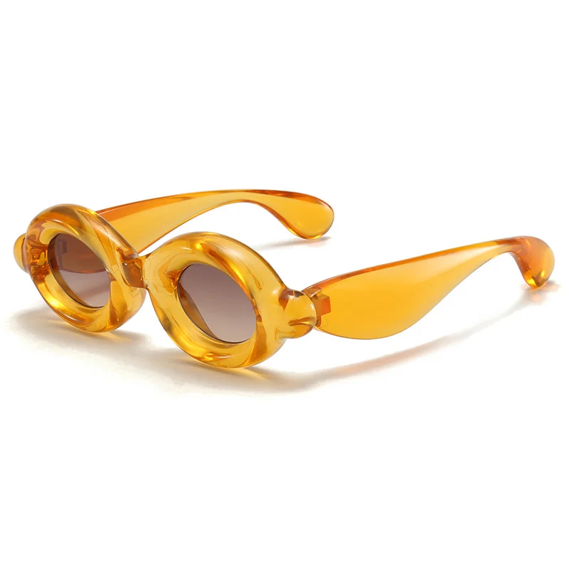 New Small Frame Orange Black Oval Sunglasses For Women And Men Unique Retro Steampunk Sun Glasses UV400 Color Shades
New Small Frame Orange Black Oval Sunglasses For Women And Men Unique Retro Steampunk Sun Glasses UV400 Color Shades