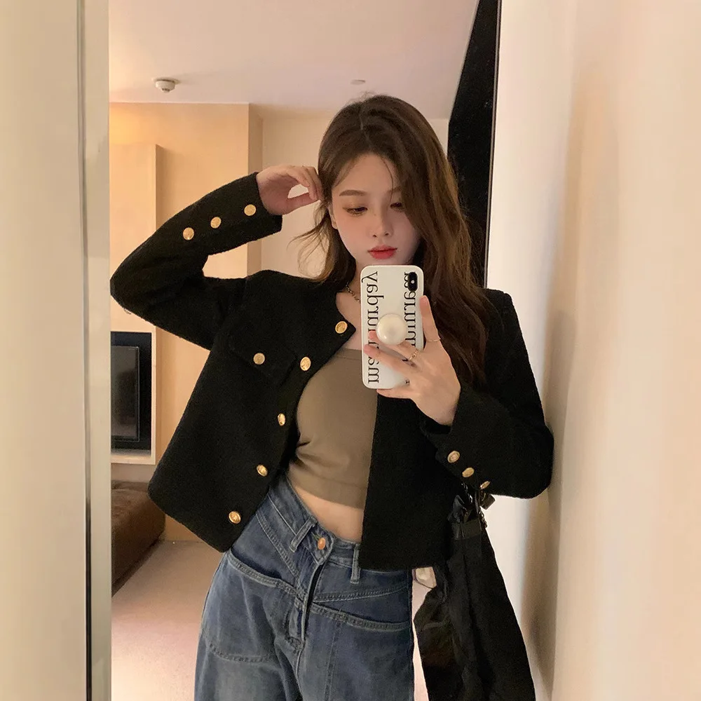 Tweed Jacket Crop Womens Summer Glitter Crystals Sequined Fancy Decorated Ornament Club Party Prom Seductive Sexy Alluring
Tweed Jacket Crop Womens Summer Glitter Crystals Sequined Fancy Decorated Ornament Club Party Prom Seductive Sexy Alluring