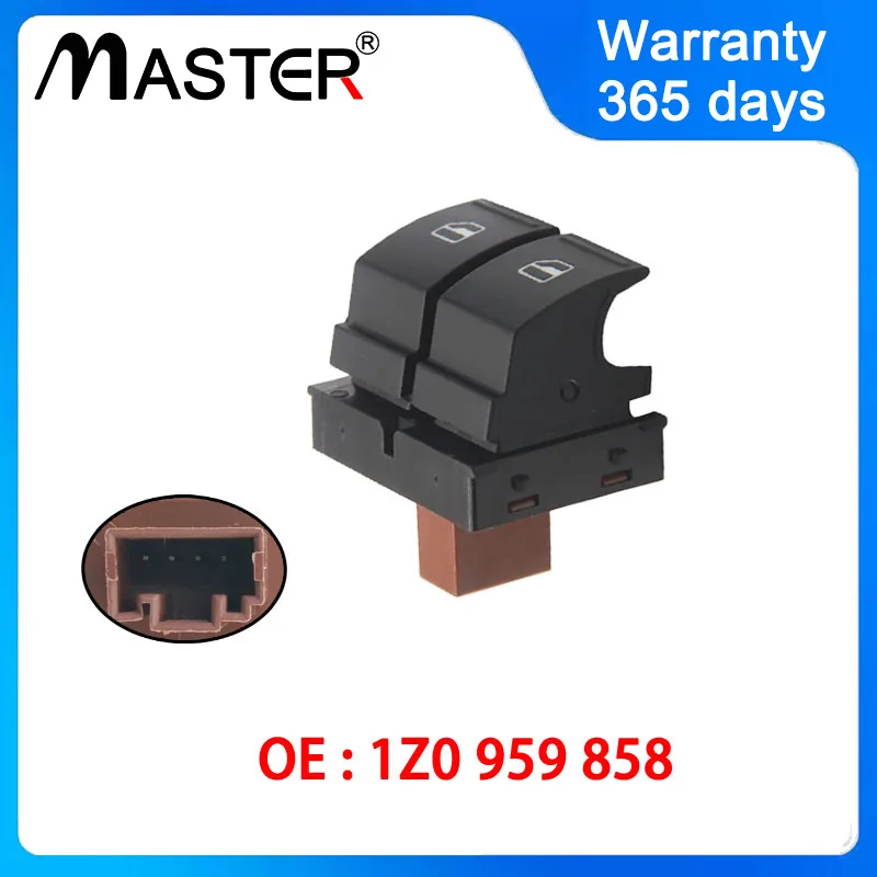 Electric Power Window Switch Button 1Z0959858 For Skoda Fabia 2 Octavia 1Z Roomster 1Z0 959 858
Electric Power Window Switch Button 1Z0959858 For Skoda Fabia 2 Octavia 1Z Roomster 1Z0 959 858