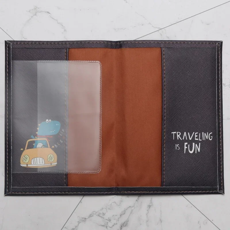Passport Holder PU Leather Waterproof Cartoon Dinosaur Printed Passport Covers ID Card Holder Passport Wallet Travel Accessories
Passport Holder PU Leather Waterproof Cartoon Dinosaur Printed Passport Covers ID Card Holder Passport Wallet Travel Accessories