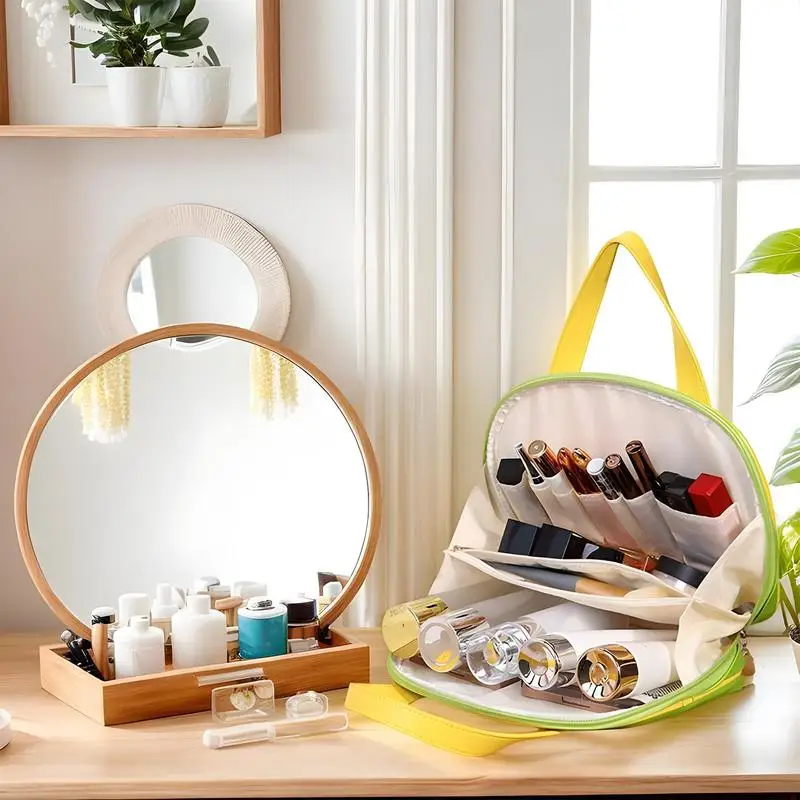 Make Up Bag For Traveling Travel Make Up Bag Organizer Large Capacity Pouch Portable Storage Container With Compartments &
Make Up Bag For Traveling Travel Make Up Bag Organizer Large Capacity Pouch Portable Storage Container With Compartments &